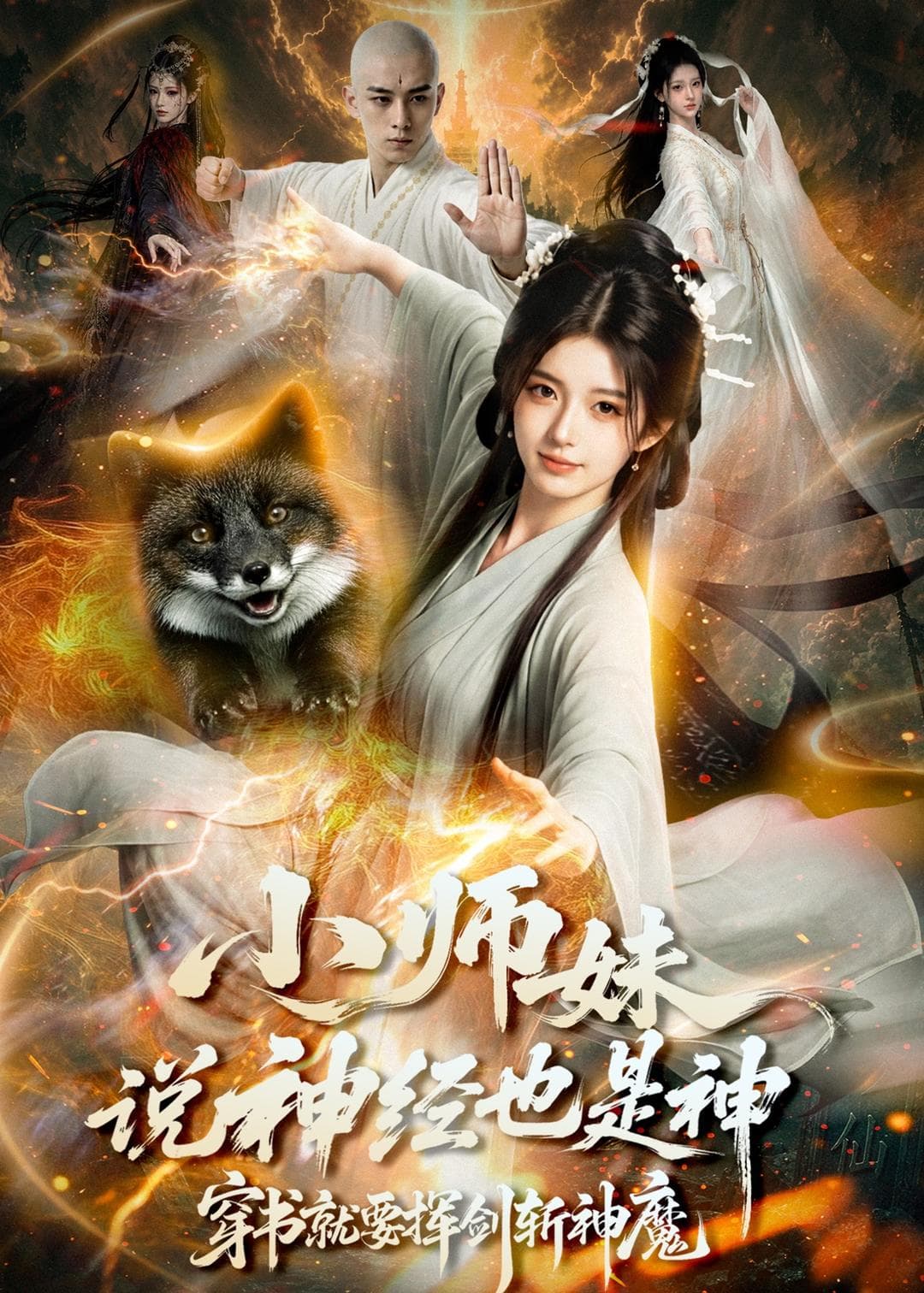 小师妹说神经也是神，穿书就要挥剑斩神魔-剧集封面