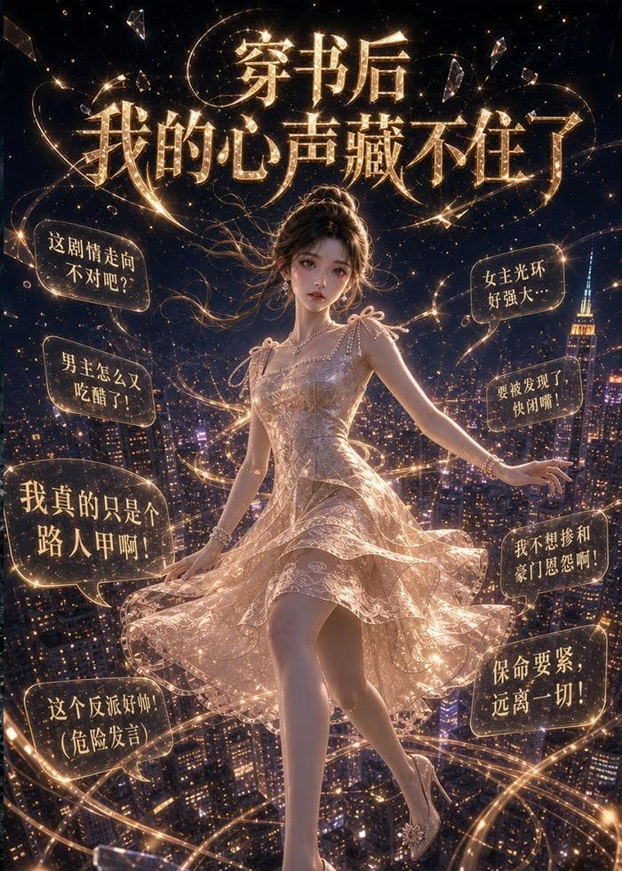穿书后我的心声藏不住了-剧集封面