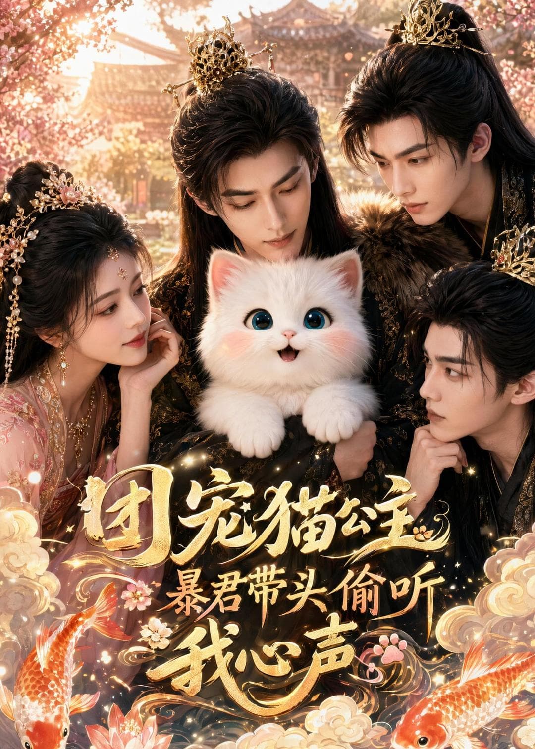 团宠猫公主，暴君带头偷听我心声-剧集封面