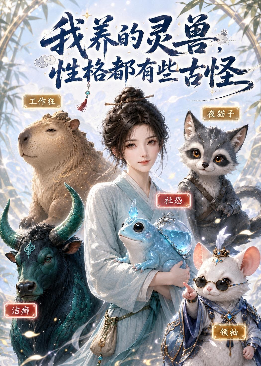 我养的灵兽，性格都有些古怪-剧集封面