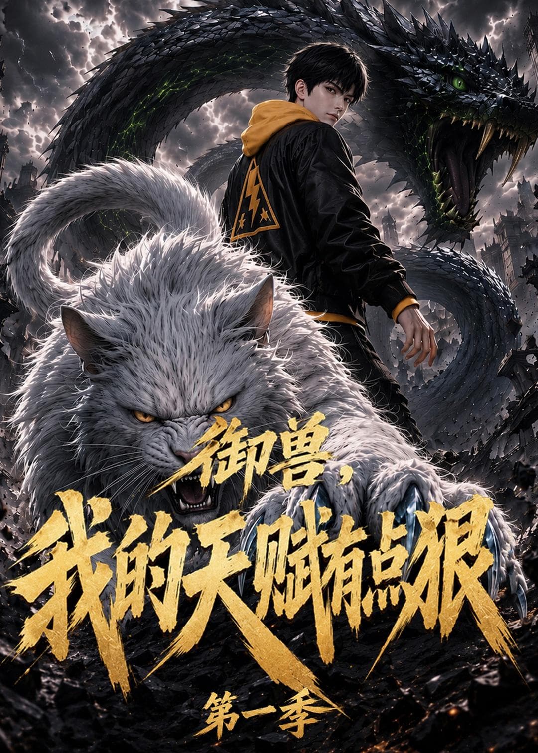 御兽：我的天赋有点狠第一季-剧集封面