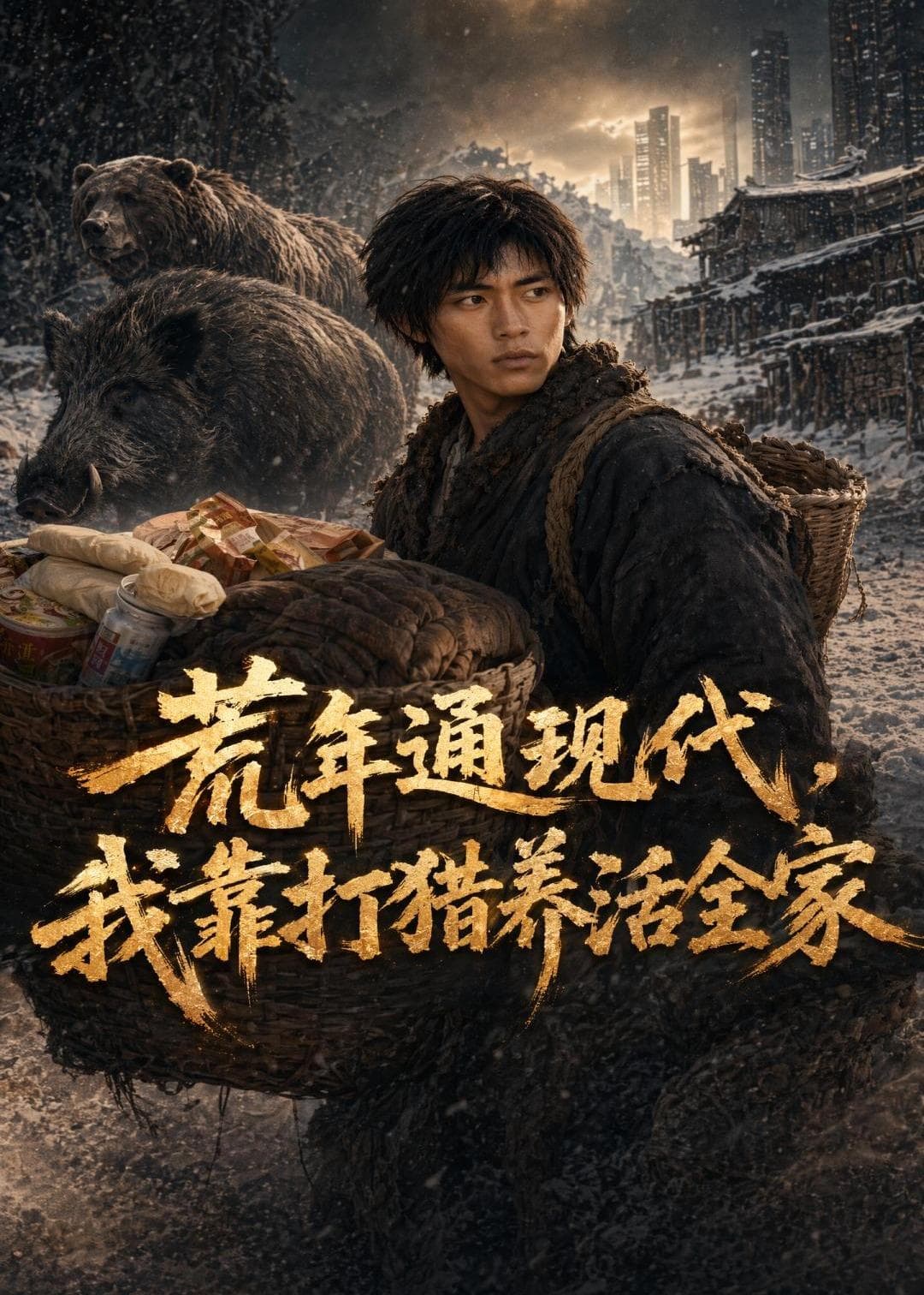 荒年通现代，我靠打猎养活全家-剧集封面