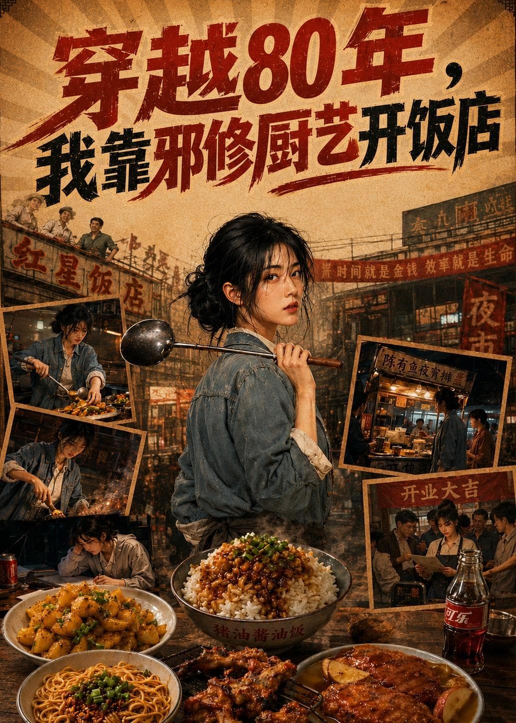 穿越80年，我靠邪修厨艺开饭店-剧集封面