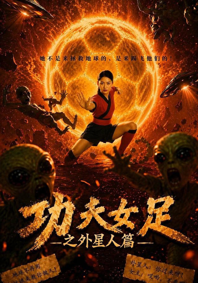 功夫女足之外星人篇-短剧封面