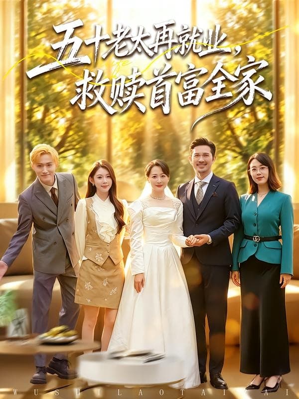 五十老太再就业,救赎首富全家-短剧封面