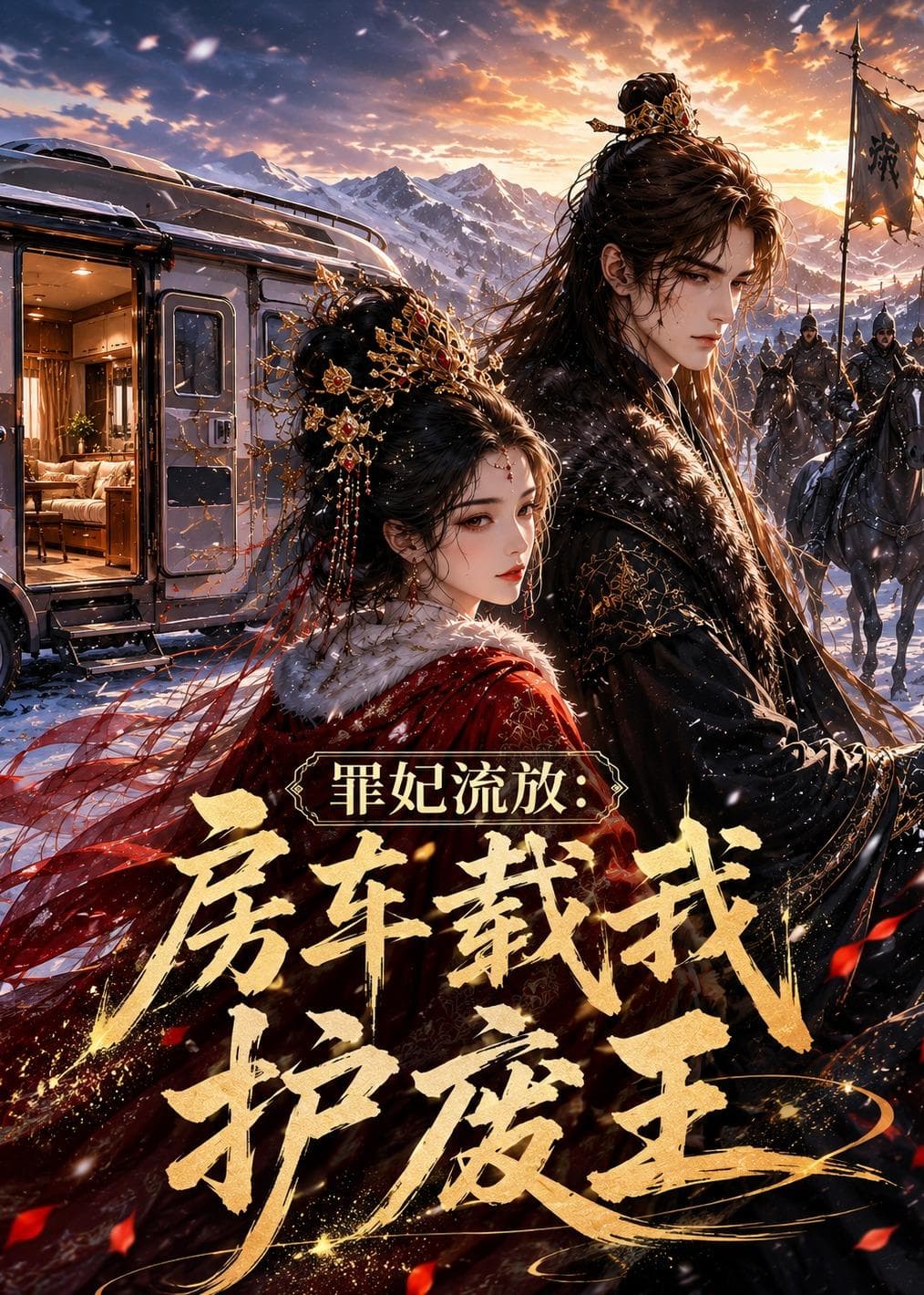 罪妃流放:房车载我护废王-剧集封面