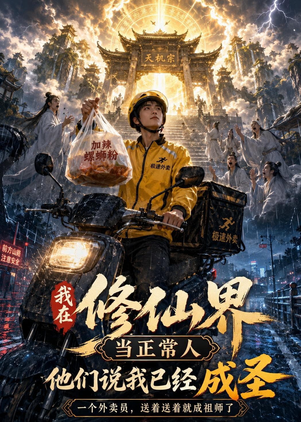 我在修仙界当正常人,他们说我已经成圣-剧集封面