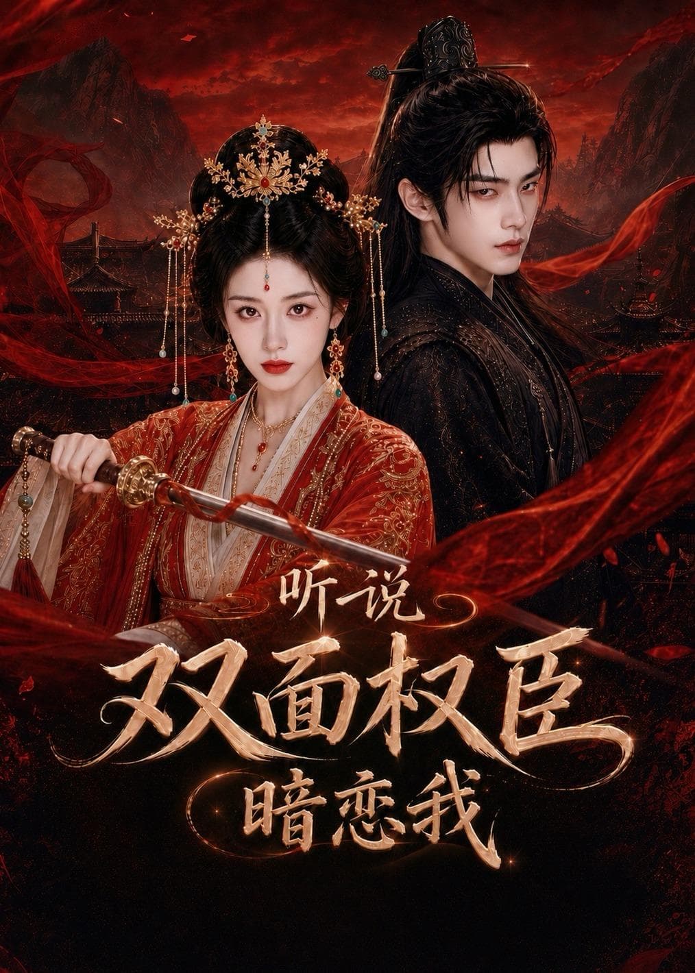 听说双面权臣暗恋我-剧集封面