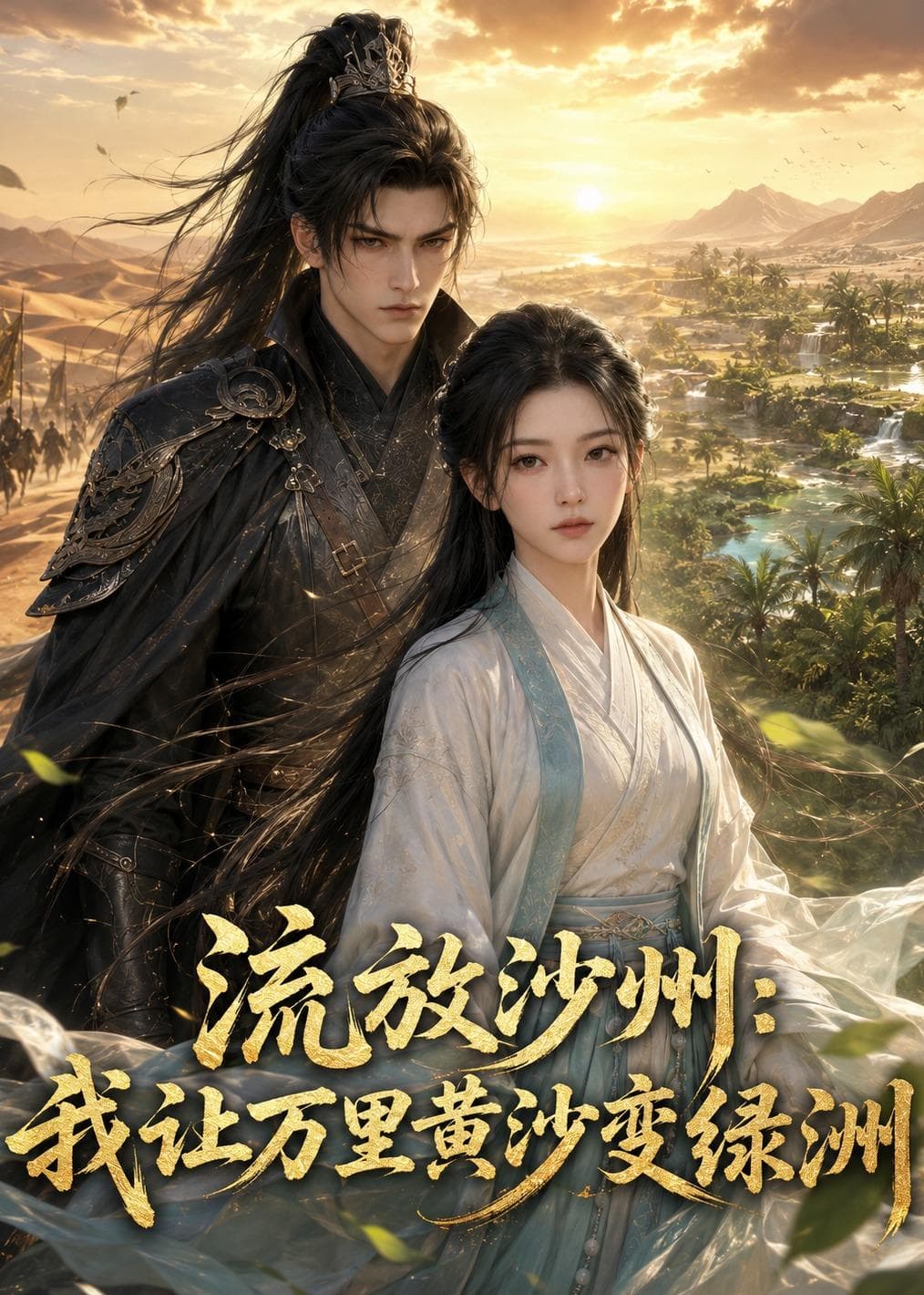 流放沙洲:我让万里黄沙变绿洲-剧集封面