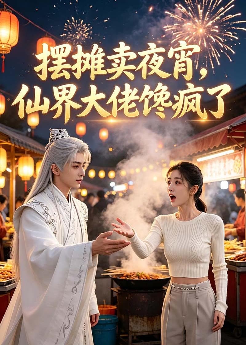 摆摊卖夜宵,仙界大佬馋疯了-剧集封面