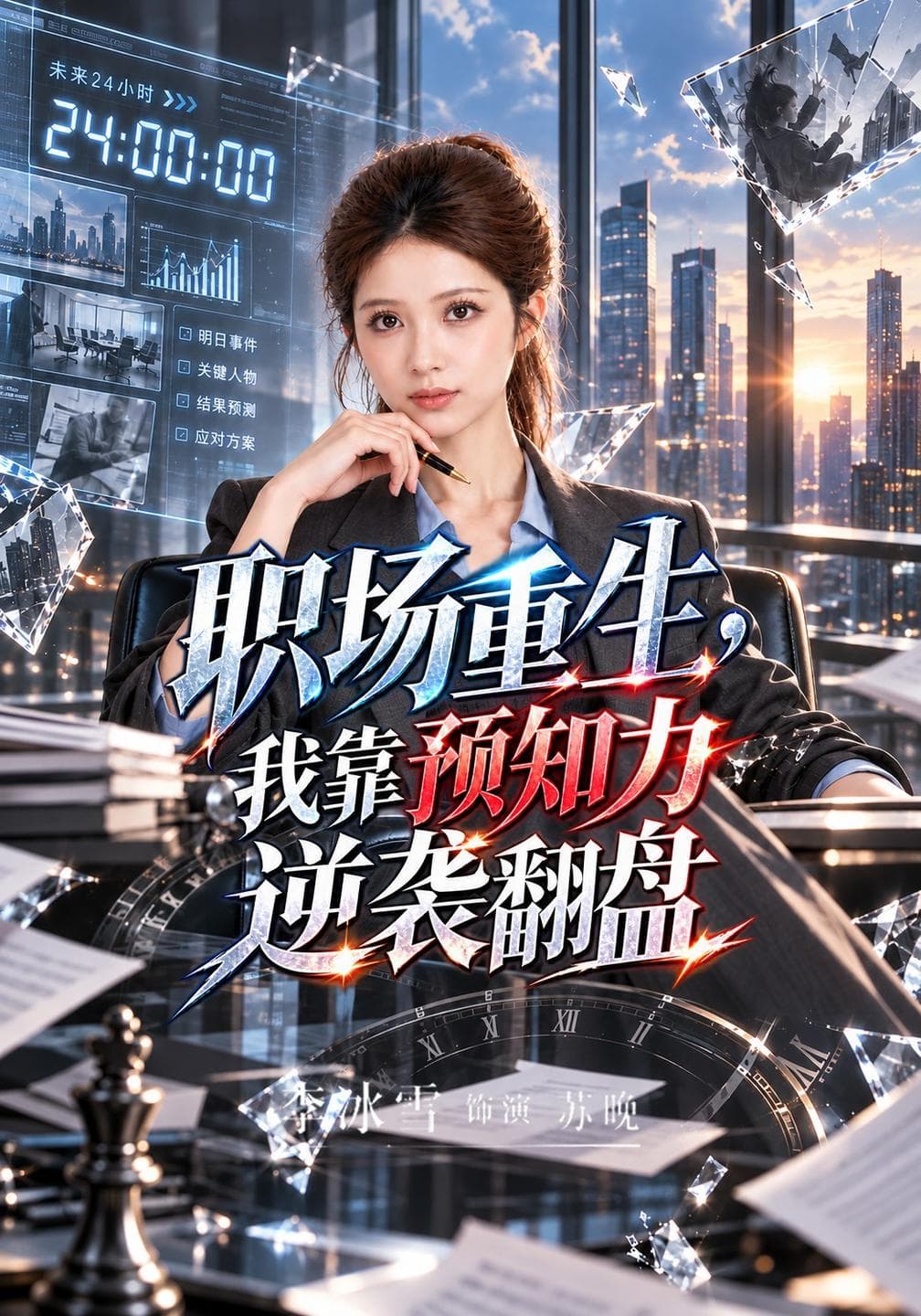 职场重生,我靠预知力逆袭翻盘-短剧封面